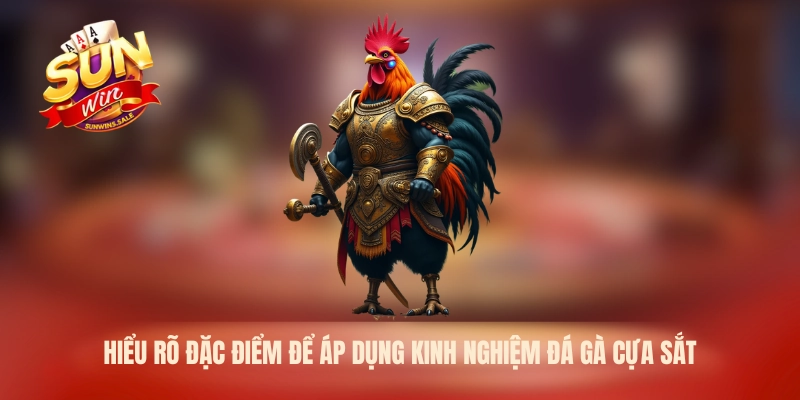 Hiểu rõ đặc điểm để áp dụng kinh nghiệm đá gà cựa sắt